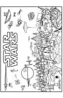 Star Wars kleurplaat 15